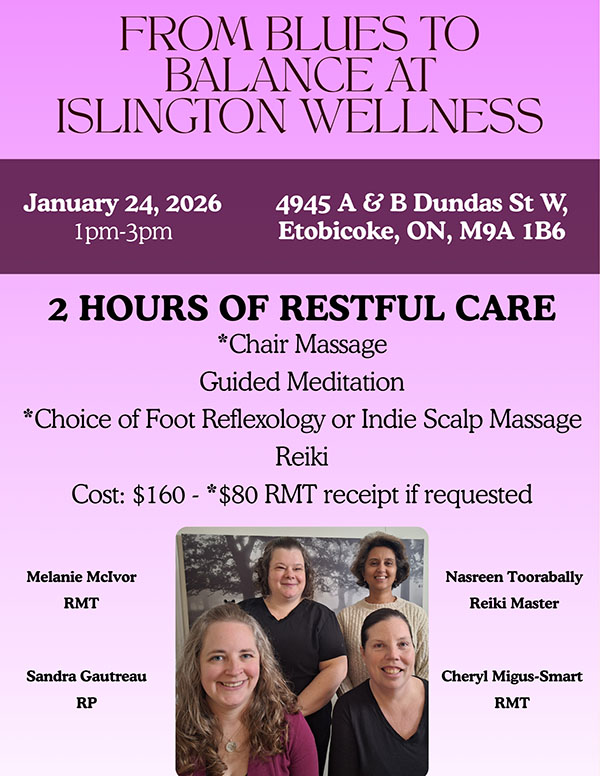 From Blues to Balance mini-retreat poster