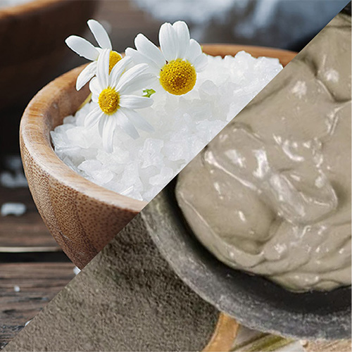 Salt Scrub with Mud Wrap